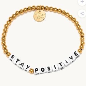 LWP stay positive gold